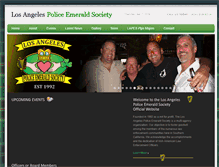 Tablet Screenshot of emeraldsociety.net